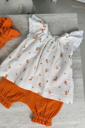 Комплект з мусліну *Оранж*