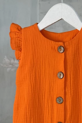 Ромпер з мусліну *Оранж*