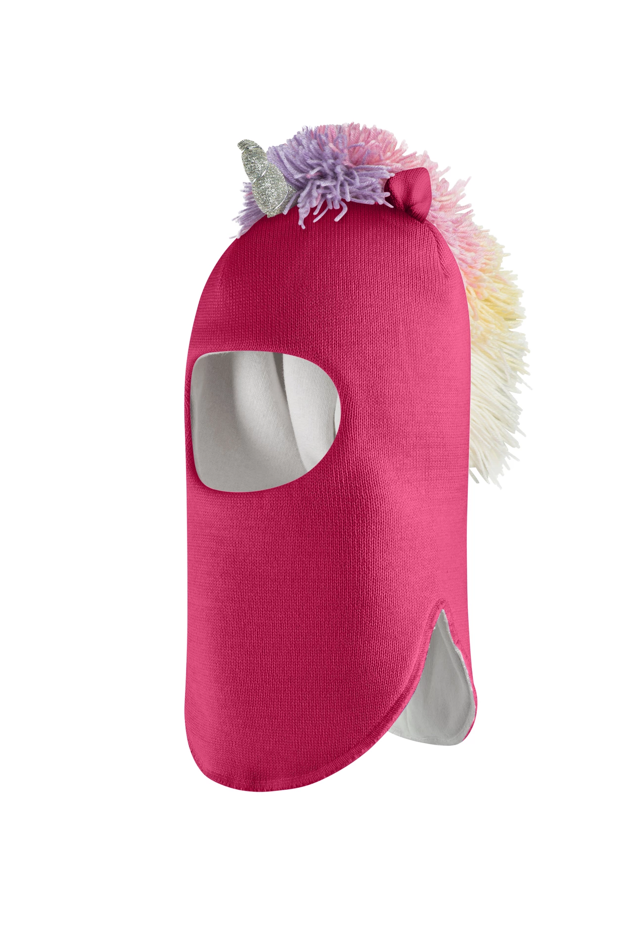 Зимова шапочка-шолом Corona.hm "Єдиноріжка" ягідний