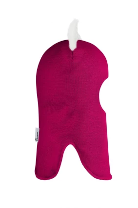 Зимова шапочка-шолом Corona.hm "Лисичка" малина