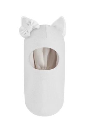 Зимова шапочка-шолом Corona.hm "Лисичка" молоко