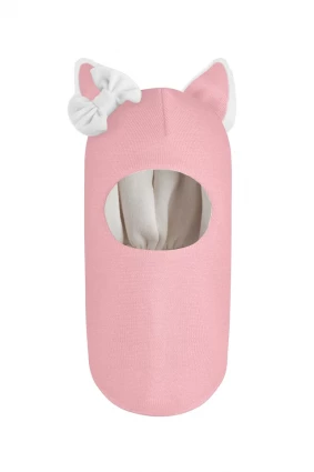 Зимова шапочка-шолом Corona.hm "Лисичка" рожевий