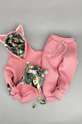 Костюм Corona.hm *Лисичка* рожева з шапочкою (шапочка на вибір)