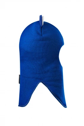 Зимова шапочка-шолом Corona.hm "Міс Левиця"  із кнопками  електрик