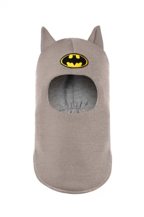 Зимова шапочка-шолом Corona.hm "Бетмен" капучіно