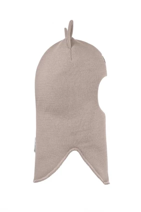 Зимняя шапочка шлем Corona.hm "Бэтмен" латте