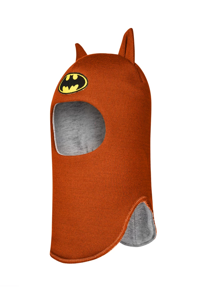 Зимова шапочка-шолом Corona.hm "Бетмен" помаранчевий