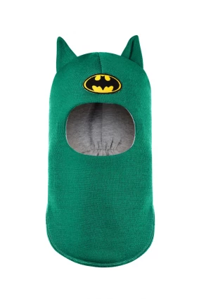 Зимова шапочка-шолом Corona.hm "Бетмен" смарагд