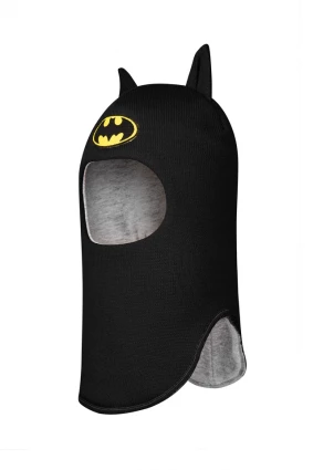 Зимняя шапочка шлем Corona.hm "Бэтмен" черный