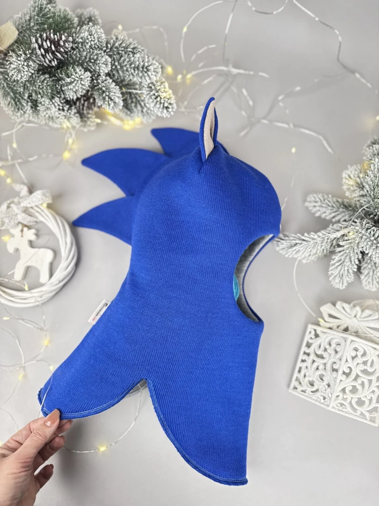 Зимняя шапочка шлем Corona.hm "Соник"