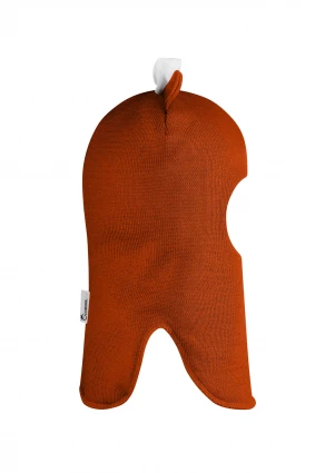 Зимняя шапочка шлем Corona.hm "Мисс Минни" оранж