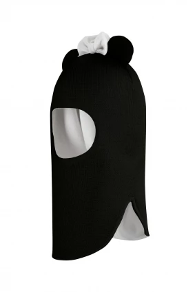 Зимняя шапочка шлем Corona.hm "Мисс Минни" черный