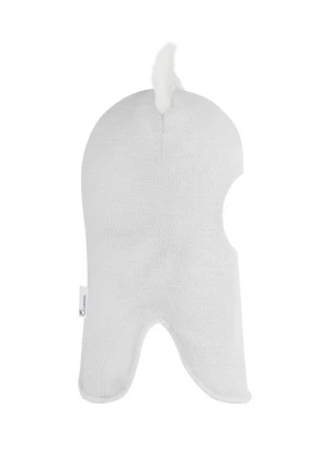 Зимова шапочка-шолом Corona.hm "Лис"  молоко