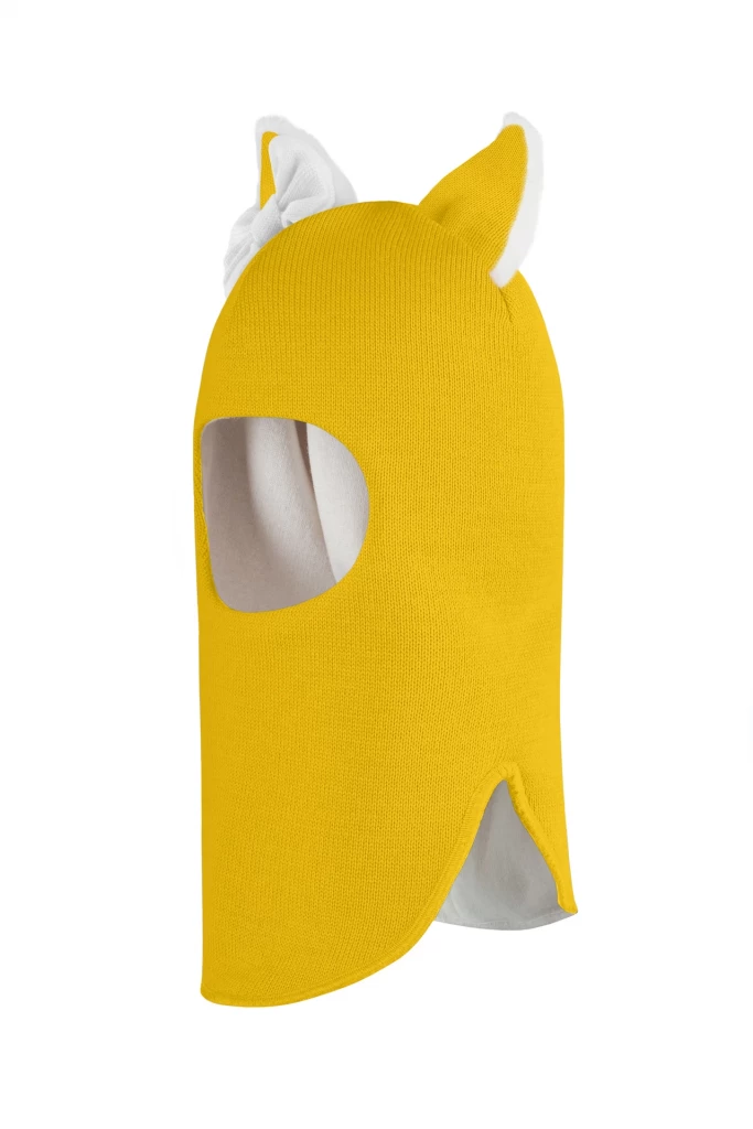 Зимняя шапочка-шлем Corona.hm "Лисичка"  солнце