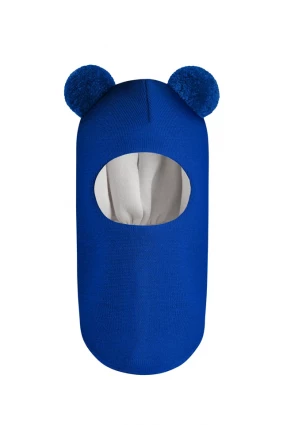 Зимняя шапочка шлем Corona.hm "Пандочка" электрик