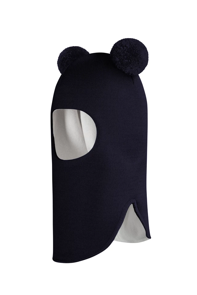 Зимова шапочка-шолом Corona.hm "Пандочка" синій