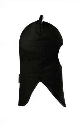 Зимняя шапочка-шлем Corona.hm "Мисс Мишутка"  черный