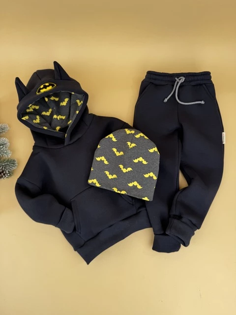 Костюм Corona.hm *Бетмен* чорний з шапочкою