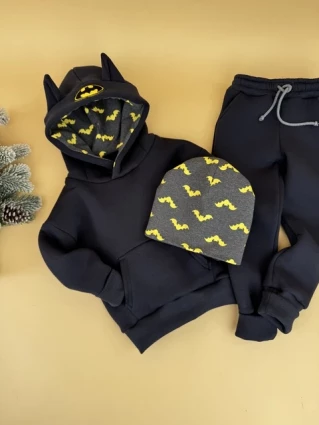 Костюм Corona.hm *Бетмен* чорний з шапочкою