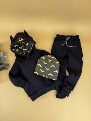 Костюм Corona.hm *Бетмен* чорний з шапочкою