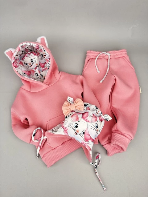 Костюм Corona.hm *Кицюня* рожевий з шапочкою (шапочка на вибір)