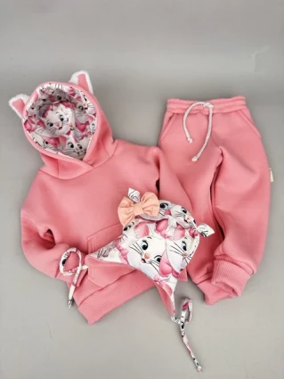 Костюм Corona.hm *Кицюня* рожевий з шапочкою (шапочка на вибір)